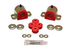 Honda Prelude Sway Bar Bushing Kit - Front - Energy Suspension - Hyper-Flex Polyurethane 25mm - Red - `92-`01